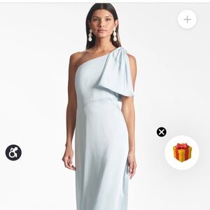 Sachini and Babi women’s brand new formal gown in Ice Blue.